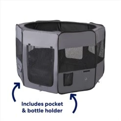 Frisco Soft-Sided Dog, Cat & Small Pet Exercise Playpen 11 Frisco Soft-Sided Dog, Cat & Small Pet Exercise Playpen -Chewy 277929 PT3. AC SS1800 V1667227657