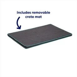 Frisco Heavy Duty Enhanced Lock Sliding Double Door Fold & Carry Wire Dog Crate & Mat Kit -Chewy 297461 PT5. AC SS1800 V1633115073