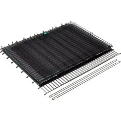Frisco Heavy Duty Enhanced Lock Sliding Double Door Fold & Carry Wire Dog Crate & Mat Kit, 54 Inch -Chewy 297463 PT3. AC SS1800 V1633115391