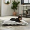 Frisco Buffalo Check Pillow Dog & Cat Bed, Black & White -Chewy 299400 MAIN. AC SS1800 V1638291088