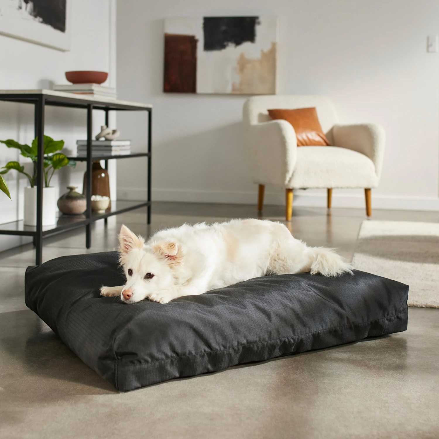 Frisco Durable Faux Gusset Dog & Cat Bed 3 Frisco Durable Faux Gusset Dog & Cat Bed