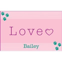 Frisco Love Cutout Personalized Dog & Cat Placemat 8 Frisco Love Cutout Personalized Dog & Cat Placemat -Chewy 299558 PT2. AC SS1800 V1636048343