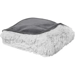 Frisco Eyelash Cat & Dog Bolster Bed & Frisco Eyelash Cat & Dog Blanket -Chewy 303412 PT6. AC SS1800 V1623048440