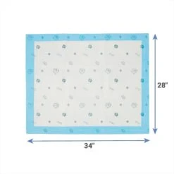 Frisco Fold & Carry Single Door Collapsible Wire Dog Crate & Frisco Premium Extra Large Printed Dog Training & Potty Pads -Chewy 303438 PT6. AC SS1800 V1623056545