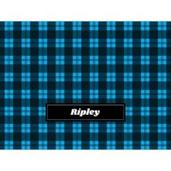 Frisco Personalized Plaid Sherpa Cat & Dog Blanket, 30" X 40" -Chewy 303832 PT4. AC SS1800 V1637610128