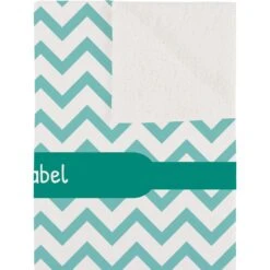 Frisco Personalized Subtle Chevron Sherpa Cat & Dog Blanket, 30" X 40" -Chewy 303836 PT2. AC SS1800 V1637609798