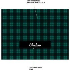 Frisco Personalized Plaid Soft Fleece Cat & Dog Blanket, 30" X 40" -Chewy 303999 PT3. AC SS1800 V1637609189