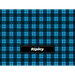 Frisco Personalized Plaid Soft Fleece Cat & Dog Blanket, 30" X 40" -Chewy 303999 PT4. AC SS1800 V1637610236