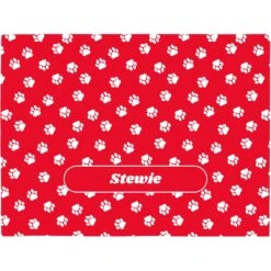 Frisco Personalized Paws Soft Fleece Cat & Dog Blanket, 30" X 40"