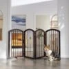 Frisco Arch 4-Panel Solid Wood Dog Gate -Chewy 305152 MAIN. AC SS1800 V1639669187