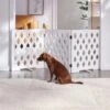 Frisco Deco Diamond Shape 3-Panel Dog Gate 2 Frisco Deco Diamond Shape 3-Panel Dog Gate -Chewy 305154 MAIN. AC SS1800 V1639669131