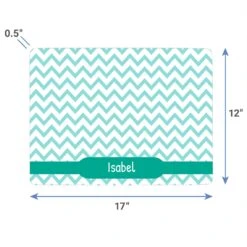 Frisco Personalized Chevron Dog & Cat Placemat -Chewy 306754 PT3. AC SS1800 V1636120540