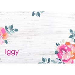 Frisco Personalized Rustic Dog & Cat Placemat -Chewy 306756 PT2. AC SS1800 V1636048332