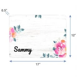 Frisco Personalized Rustic Dog & Cat Placemat -Chewy 306756 PT3. AC SS1800 V1636120458