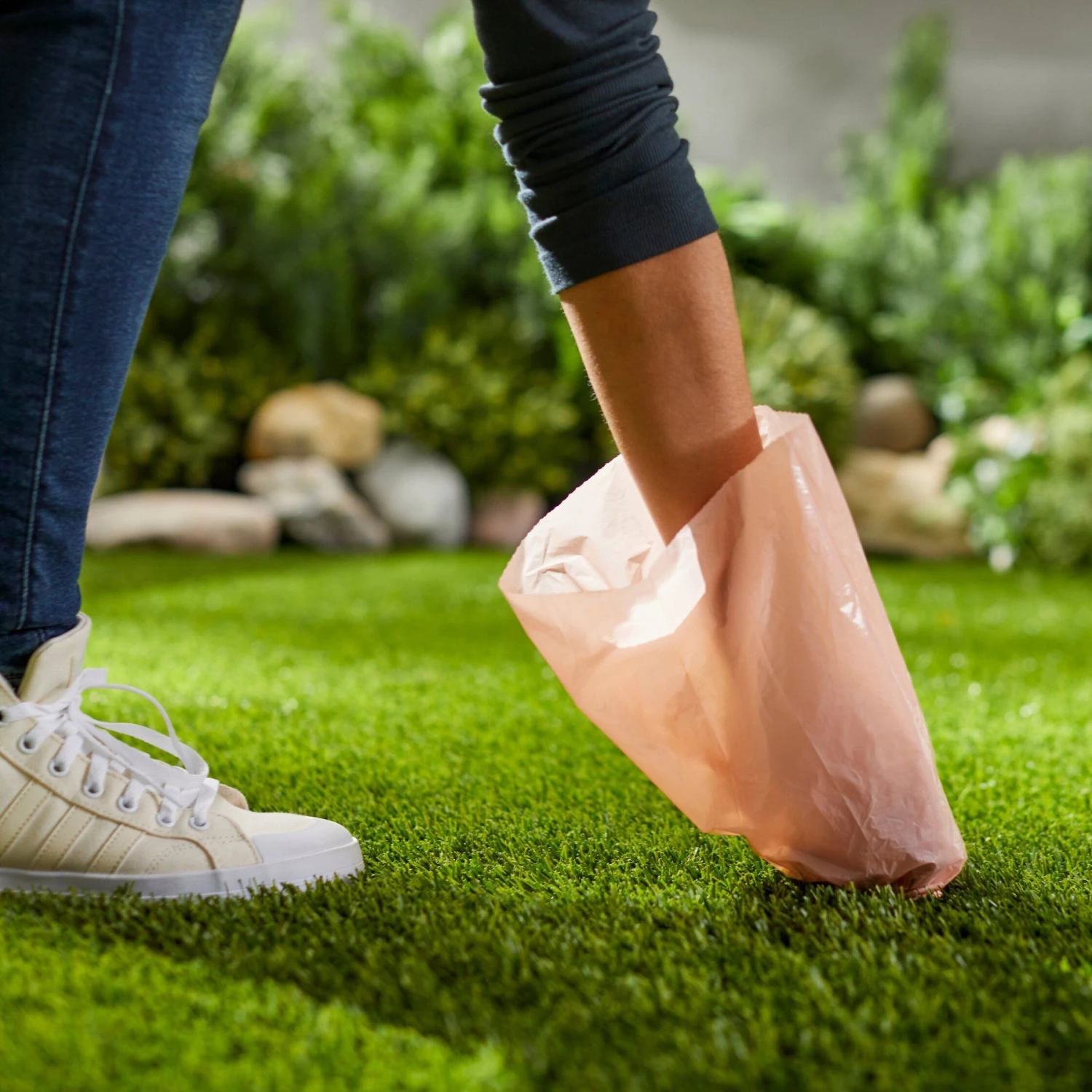 Frisco Dog Poop Bag Solid Assortment In Teal Blue, Violet, Gray, & Coral 7 Frisco Dog Poop Bag Solid Assortment In Teal Blue, Violet, Gray, & Coral - Image 5