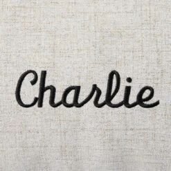 Frisco Personalized Knife Edge Bed, Beige Linen, X-Large -Chewy 311760 PT3. AC SS1800 V1630593981