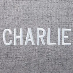 Frisco Personalized Knife Edge Bed, Dark Grey Linen, X-Large -Chewy 311764 PT4. AC SS1800 V1630594020