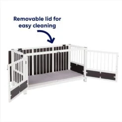 Frisco "Roma" Dog Crate Credenza & Mat -Chewy 315189 PT5. AC SS1800 V1636564348