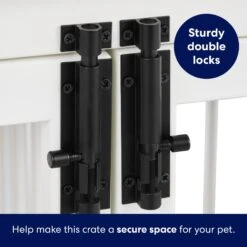 Frisco "Roma" Dog Crate Credenza & Mat -Chewy 315189 PT6. AC SS1800 V1634154899