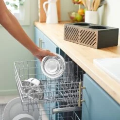 Frisco Premium Wood Elevated Stainless Steel Double Diner Dog & Cat Bowl, Black, 3 Cup -Chewy 331509 PT6. AC SS1800 V1657656894