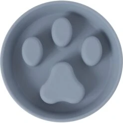 Frisco Silicone Stainless Paw Steel Slow Feeder Dog & Cat Bowl -Chewy 331528 PT4. AC SS1800 V1657656874