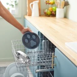 Frisco Silicone Stainless Paw Steel Slow Feeder Dog & Cat Bowl -Chewy 331528 PT6. AC SS1800 V1657656874