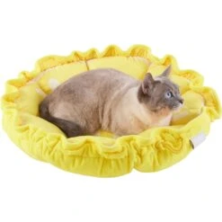 Frisco Lemon Adjustable Cat & Dog Bolster Bed -Chewy 333852 PT2. AC SS1800 V1658718002