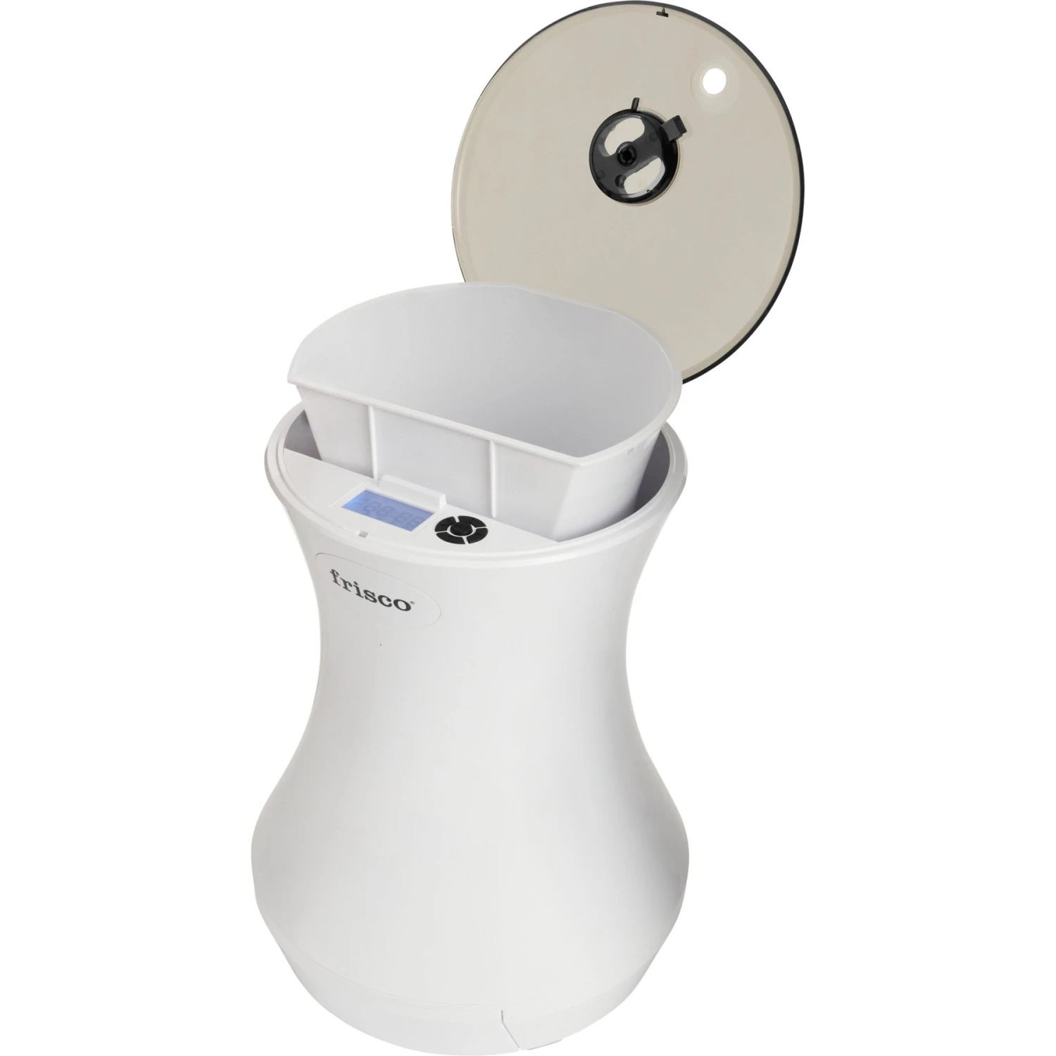 Frisco Automatic Cat & Dog Feeder, White, 13.5 Cup 7 Frisco Automatic Cat & Dog Feeder, White, 13.5 Cup - Image 5