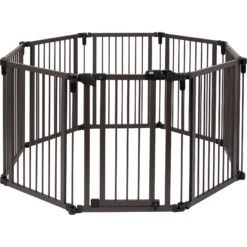Frisco Wood & Metal 8-Panel Configurable Gate & Playpen -Chewy 352629 PT3. AC SS1800 V1657657094