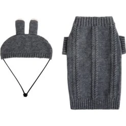 Frisco Bunny Hooded Dog & Cat Sweater 12 Frisco Bunny Hooded Dog & Cat Sweater -Chewy 353571 PT4. AC SS1800 V1659727099