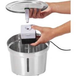 Frisco Stainless Steel Cactus & Leaf Dog & Cat Fountain 12 Frisco Stainless Steel Cactus & Leaf Dog & Cat Fountain -Chewy 355814 PT3. AC SS1800 V1665173922