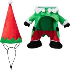 Frisco Front Walking Elf Dog & Cat Costume 17 Frisco Front Walking Elf Dog & Cat Costume -Chewy 357956 PT6. AC SS1800 V1660765543