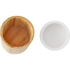 Frisco Elevated Slanted Bamboo Melamine Non-Skid Dog Bowl With Bamboo Stand -Chewy 363387 PT4. AC SS1800 V1657657267