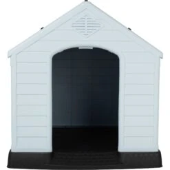 Frisco Plastic Outdoor Dog House With Elevated Platform -Chewy 370363 PT4. AC SS1800 V1659994338
