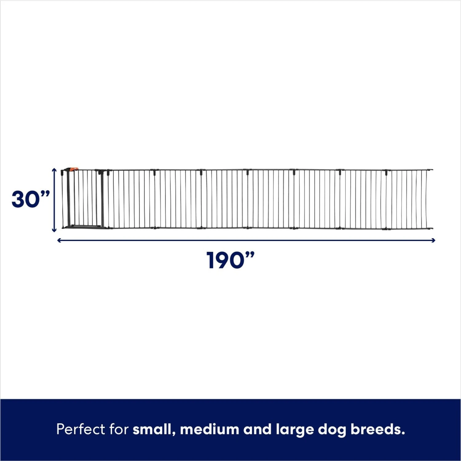 Frisco Outdoor Galvanized Steel 8-Panel Configurable Gate And Playpen With Oxford Roof 4 Frisco Outdoor Galvanized Steel 8-Panel Configurable Gate And Playpen With Oxford Roof - Image 2