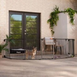 Frisco Outdoor Galvanized Steel 8-Panel Configurable Gate And Playpen With Oxford Roof 15 Frisco Outdoor Galvanized Steel 8-Panel Configurable Gate And Playpen With Oxford Roof -Chewy 507086 PT4. AC SS1800 V1668631346