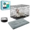 Frisco Fold & Carry Double Door Collapsible Wire Dog Crate + 3 Items -Chewy 630894 MAIN. AC SS1800 V1676051953