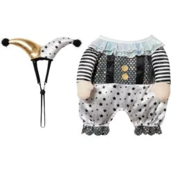 Frisco Front Walking Glitter Clown Dog & Cat Costume -Chewy 707542 PT4. AC SS1800 V1689278779