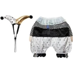 Frisco Front Walking Glitter Clown Dog & Cat Costume -Chewy 707542 PT5. AC SS1800 V1689342132