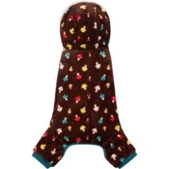 Frisco Cozy Plush Fleece Dog & Cat PJs, Mushrooms -Chewy 718950 PT4. AC SS1800 V1692977094