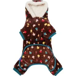 Frisco Cozy Plush Fleece Dog & Cat PJs, Mushrooms -Chewy 718950 PT5. AC SS1800 V1692977078