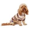Frisco Fairisle Cozy Plush Fleece Dog & Cat PJs, Cream -Chewy 719006 MAIN. AC SS1800 V1692378911