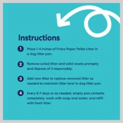 Frisco Paper Pellet Dog Litter 12 Frisco Paper Pellet Dog Litter -Chewy 752430 PT5. AC SS1800 V1674752335