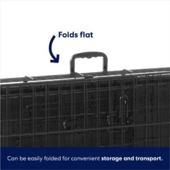 Frisco Fold & Carry Double Door Collapsible Wire Dog Crate -Chewy 88789 PT5. AC SS1800 V1667229533