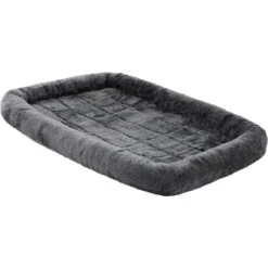 Frisco Heavy Duty Single Door Wire Dog Crate & MidWest Quiet Time Fleece Dog Crate Mat -Chewy 933510 PT5. AC SS1800 V1692305319