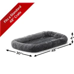 Frisco Heavy Duty Enhanced Lock Double Door Fold & Carry Wire Dog Crate & Mat Kit & MidWest Quiet Time Fleece Dog Crate Mat -Chewy 947398 PT6. AC SS1800 V1693921543